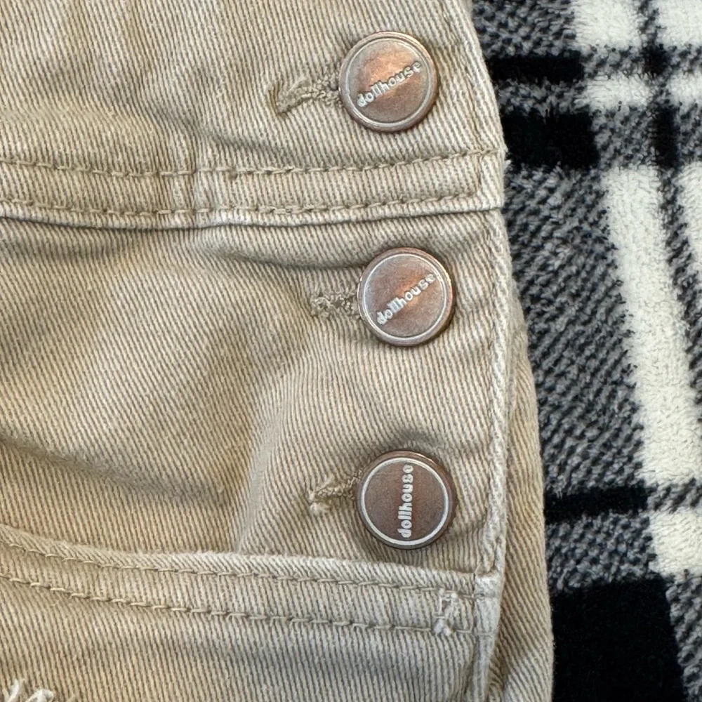 Women’s Tan Overalls - Picture 5 of 8